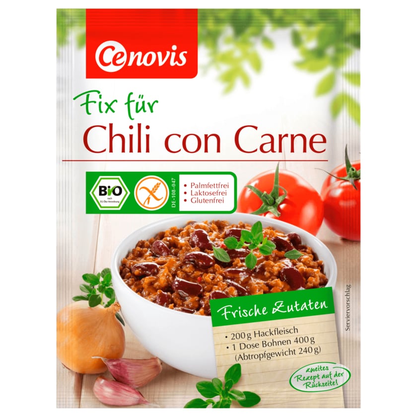 Cenovis Bio Fix für Chili con Carne 40g